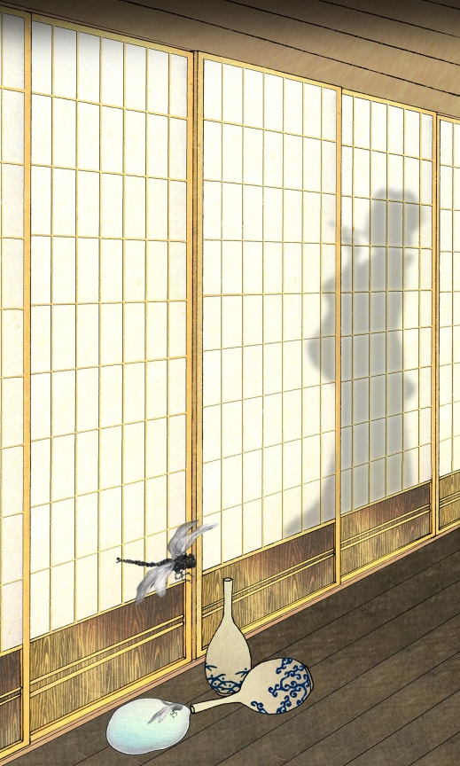 image of Tabaimo's the obscuring moon, 2016