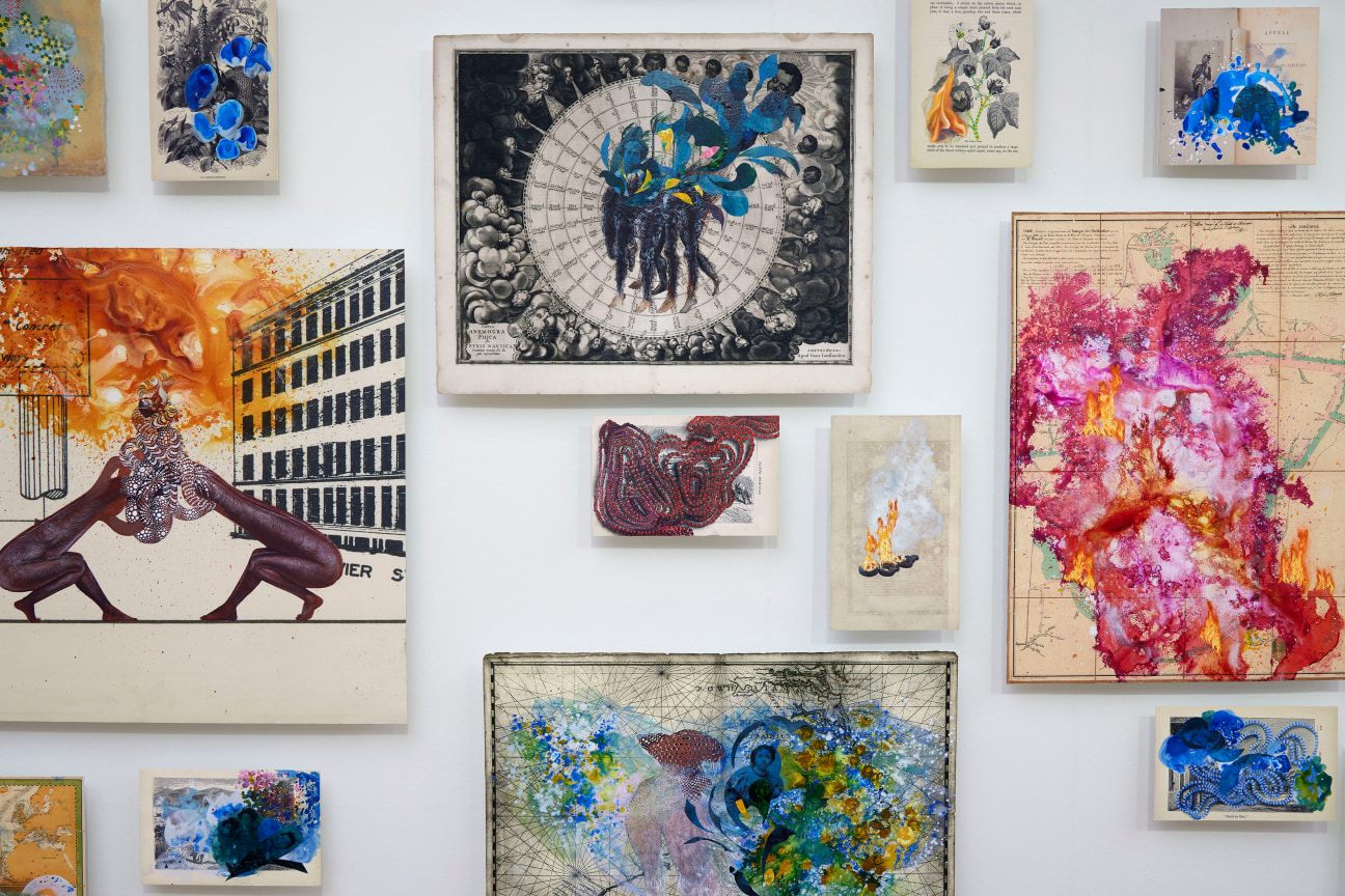 FIRELEI BÁEZ the soft afternoon air as you hold us all in a single death (To breathe full and Free: a declaration, a re-visioning, a correction), 2021