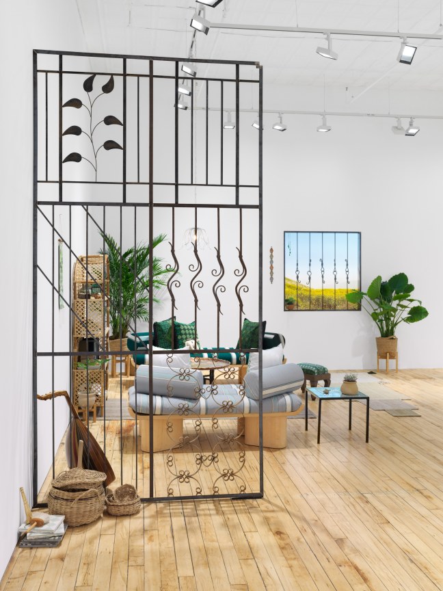 Installation View, Jordan Nassar, A Mountain Looms, James Cohan, 52 Walker Street, April 7 - May 10, 2023