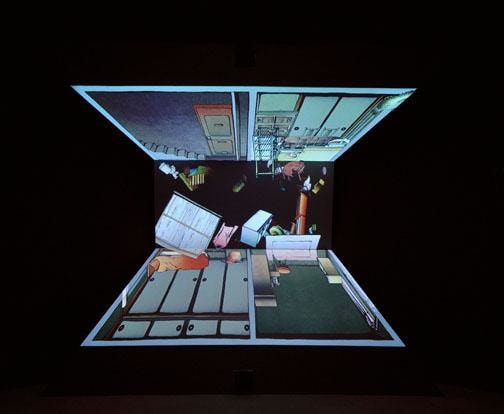 Image of Tabaimo's DanDAN, 2009