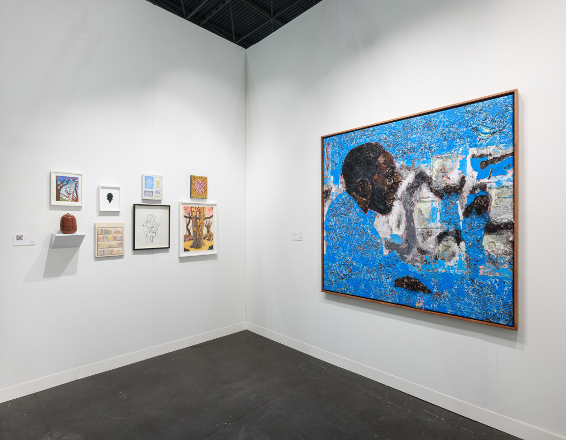 Installation view, James Cohan at The Armory Show, Booth 116, Javits Center, New York, NY, September 4-7, 2025. Photo by Silvia Ros.