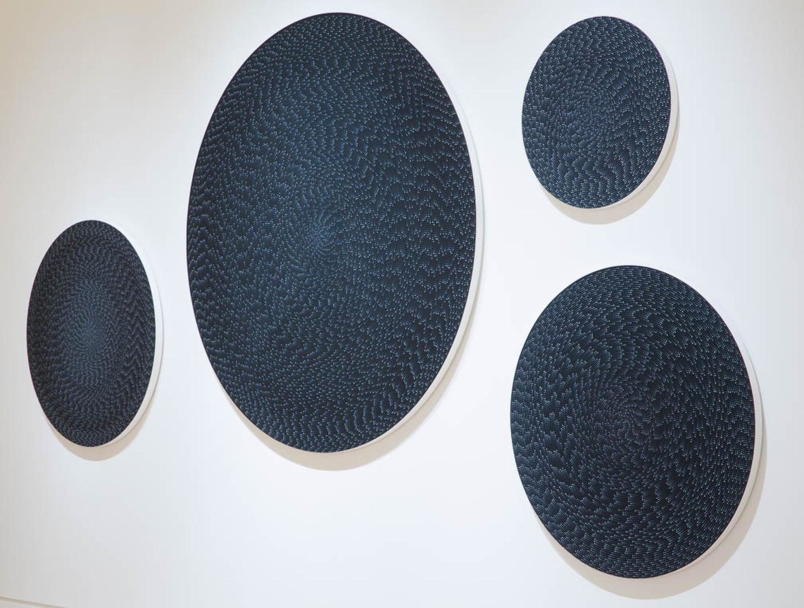 Installation view: Michelle Grabner: Weaving Life Into Art