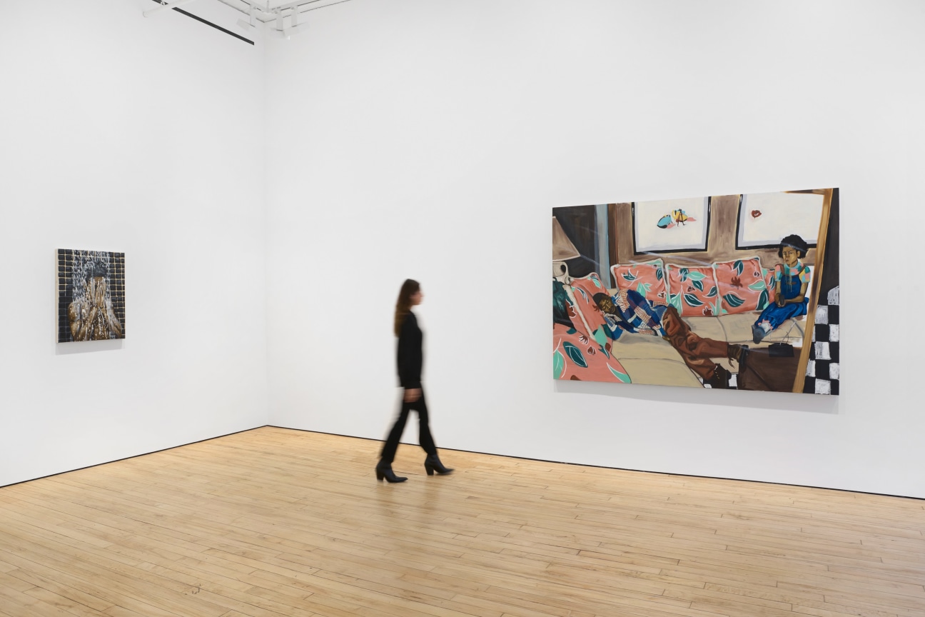 Installation view, Jerrell Gibbs, Language of Tears, James Cohan, 52 Walker St, New York, NY, May 3 - June 15, 2024