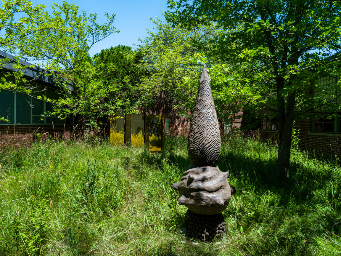 Installation view,&nbsp;Inaugural Exhibition,&nbsp;organized by Timo Kappeller,&nbsp;The Campus,&nbsp;341 NY-217 Hudson, NY, June 29 - October 27, 2024. Photo by Yael Eban &amp; Matthew Gamber.