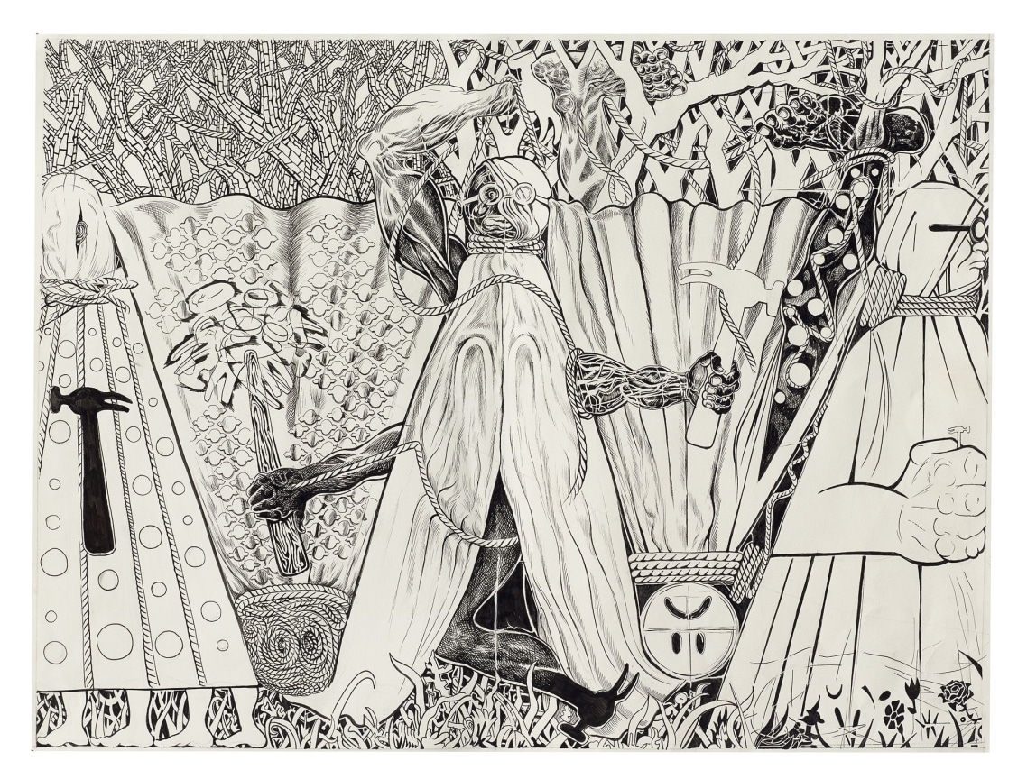 TRENTON DOYLE HANCOCK's I Got Stood Up Just to Be Sat Down, 2015