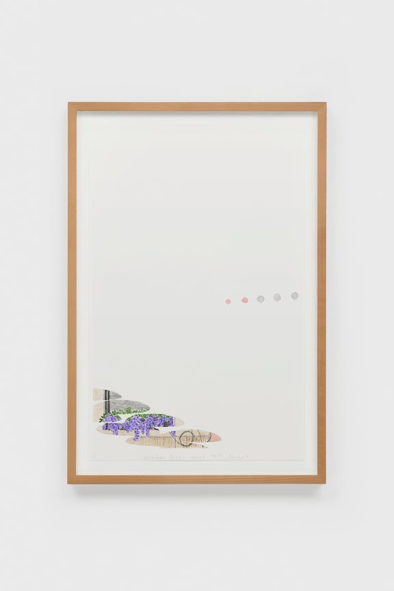 SPENCER FINCH, Window Box on West 71st Street, 2025