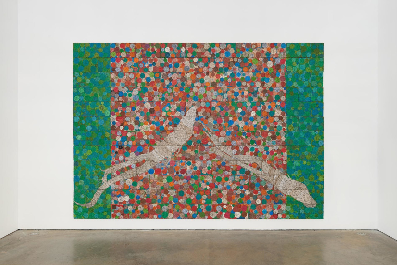 installation view of an artwork
