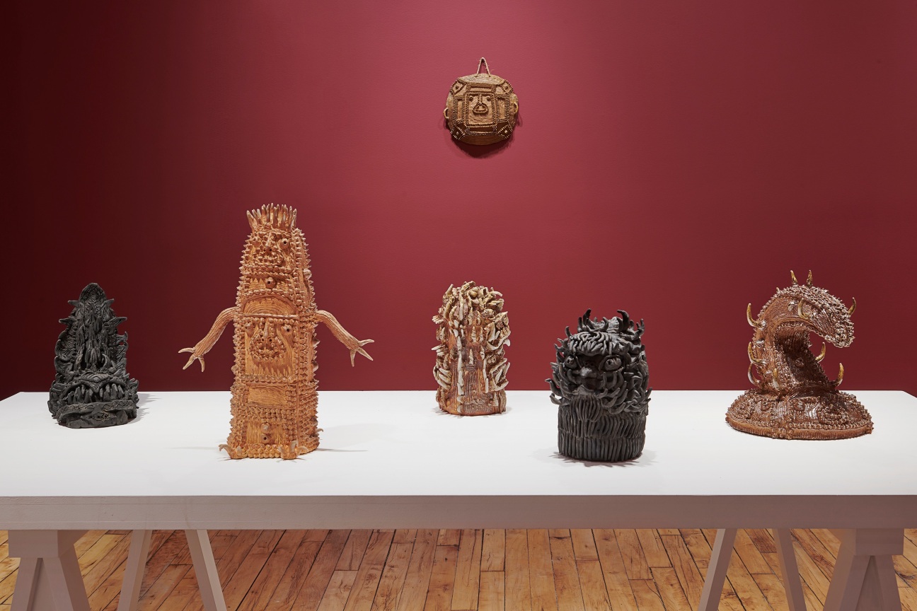 Installation View, Shinichi Sawada, Messengers, James Cohan, 52 Walker Street, March 4 - April 1, 2023
