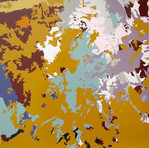 abstract work by Ingrid Calame