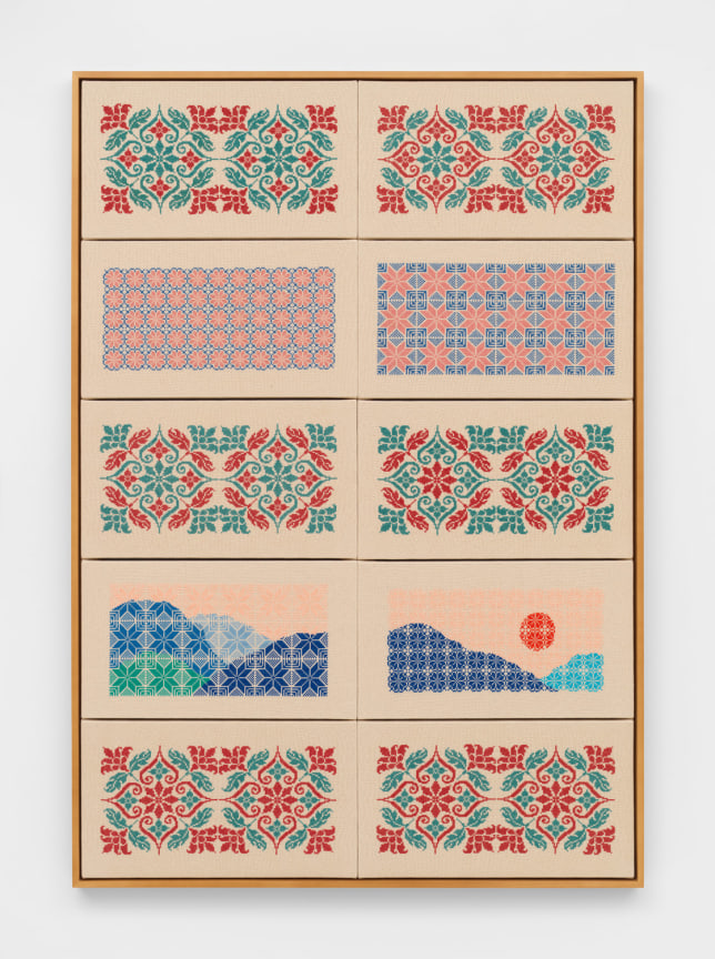 JORDAN NASSAR Alone in her Garden, 2023