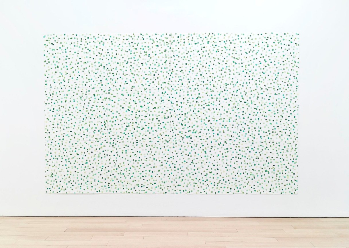 Image of SPENCER FINCH'S Spring (3,563 greens) 2016