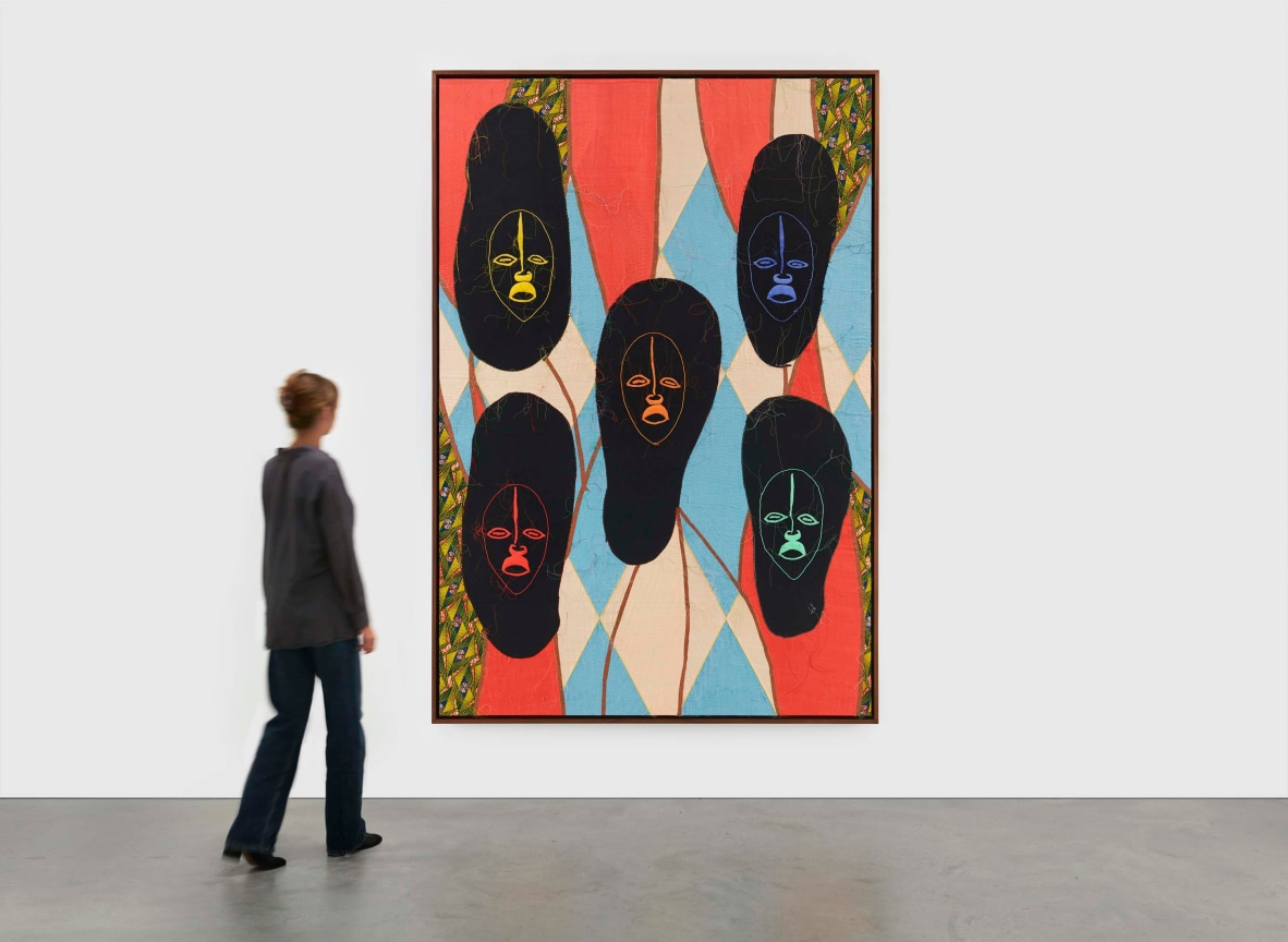 Image of YINKA SHONIBARE, CBE Abstract Spiritual V, 2023