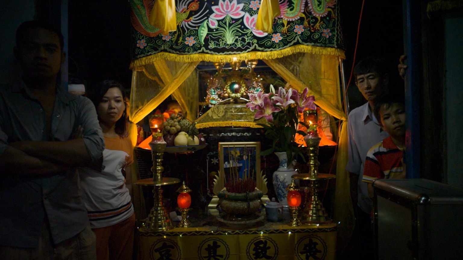 Still of THE PROPELLER GROUP's The Living Need Light, The Dead Need Music, 2014