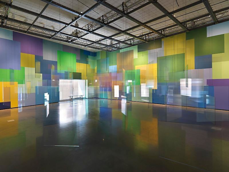 Installation View: Spencer Finch, Painting Air,