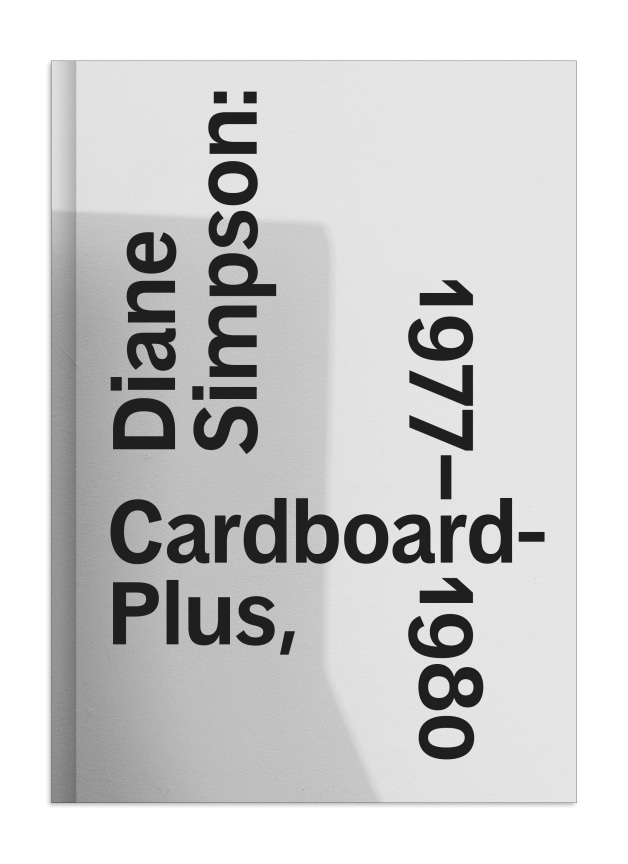 book cover of Diane Simpson's catalogue