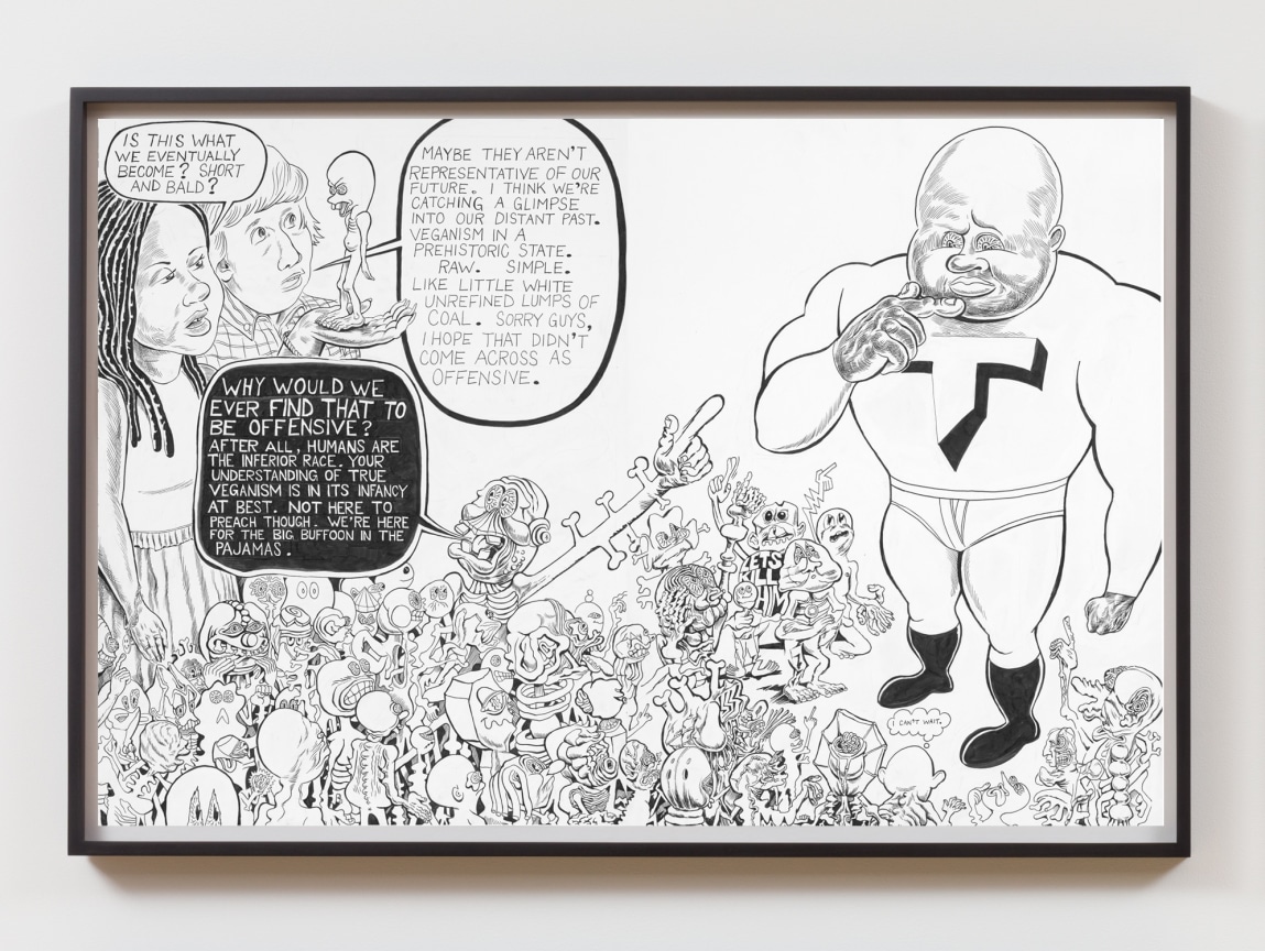 Image of TRENTON DOYLE HANCOCK's Trenton Doyle Hancock Presents The Moundverse, Chapter 2: Veganism, 2020