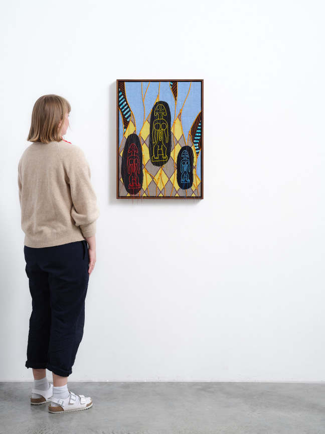 Image of YINKA SHONIBARE, CBE Abstract Spiritual IX, 2023.