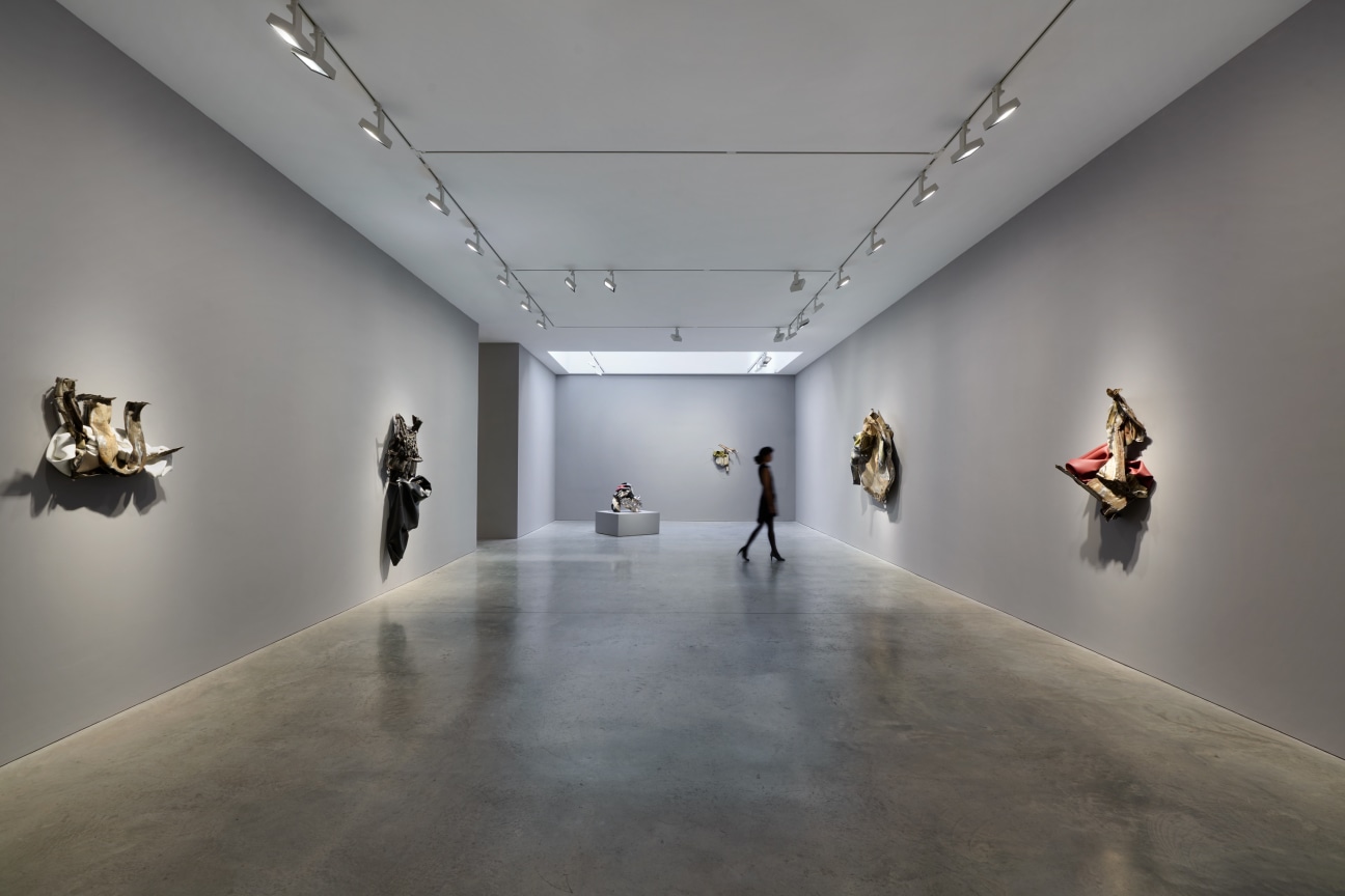 Installation view, Kennedy Yanko, Epithets,&nbsp;James Cohan, 48 Walker Street, New York, NY, April 5 - May 10, 2025.