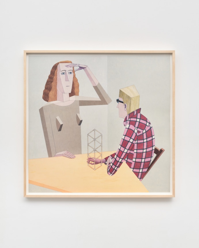 Image of print by Mernet Larsen titled Perplexed, 2021