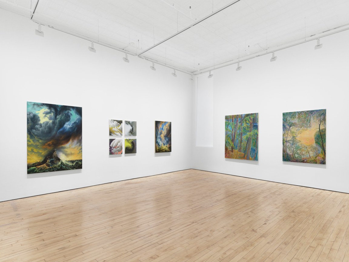 Installation view, Arcadia and Elsewhere, James Cohan, 52 Walker Street, NY, January 12 - February 10, 2024