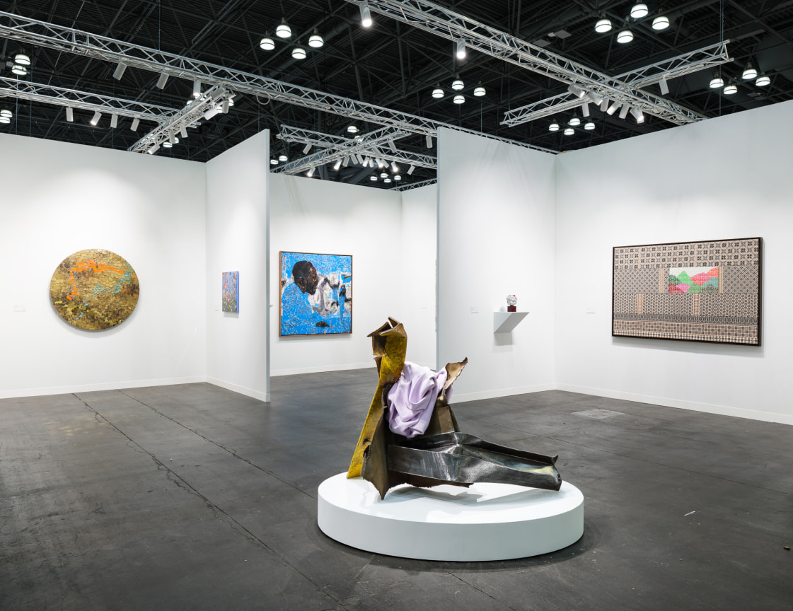 Installation view, James Cohan at The Armory Show, Booth 116, Javits Center, New York, NY, September 4-7, 2025. Photo by Silvia Ros.