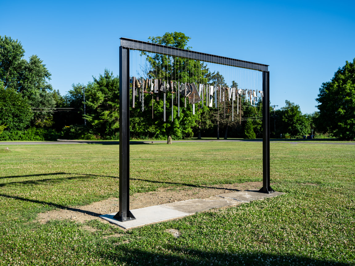 Installation view, Inaugural Exhibition, organized by Timo Kappeller,&nbsp;The Campus,&nbsp;341 NY-217 Hudson, NY, June 29 - October 27, 2024. Photo by Yael Eban &amp; Matthew Gamber.
