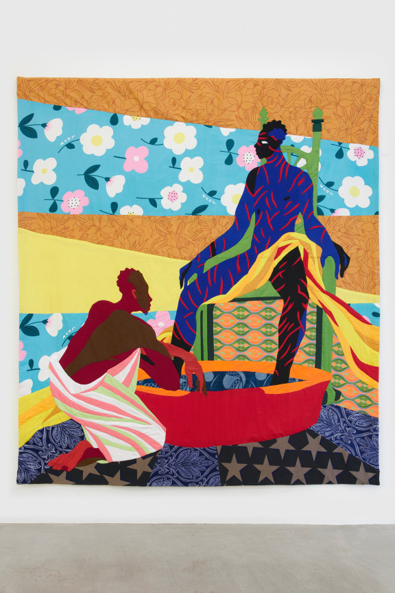 CHRISTOPHER MYERS, Eurycleia washes feet (a history in my scars), 2023