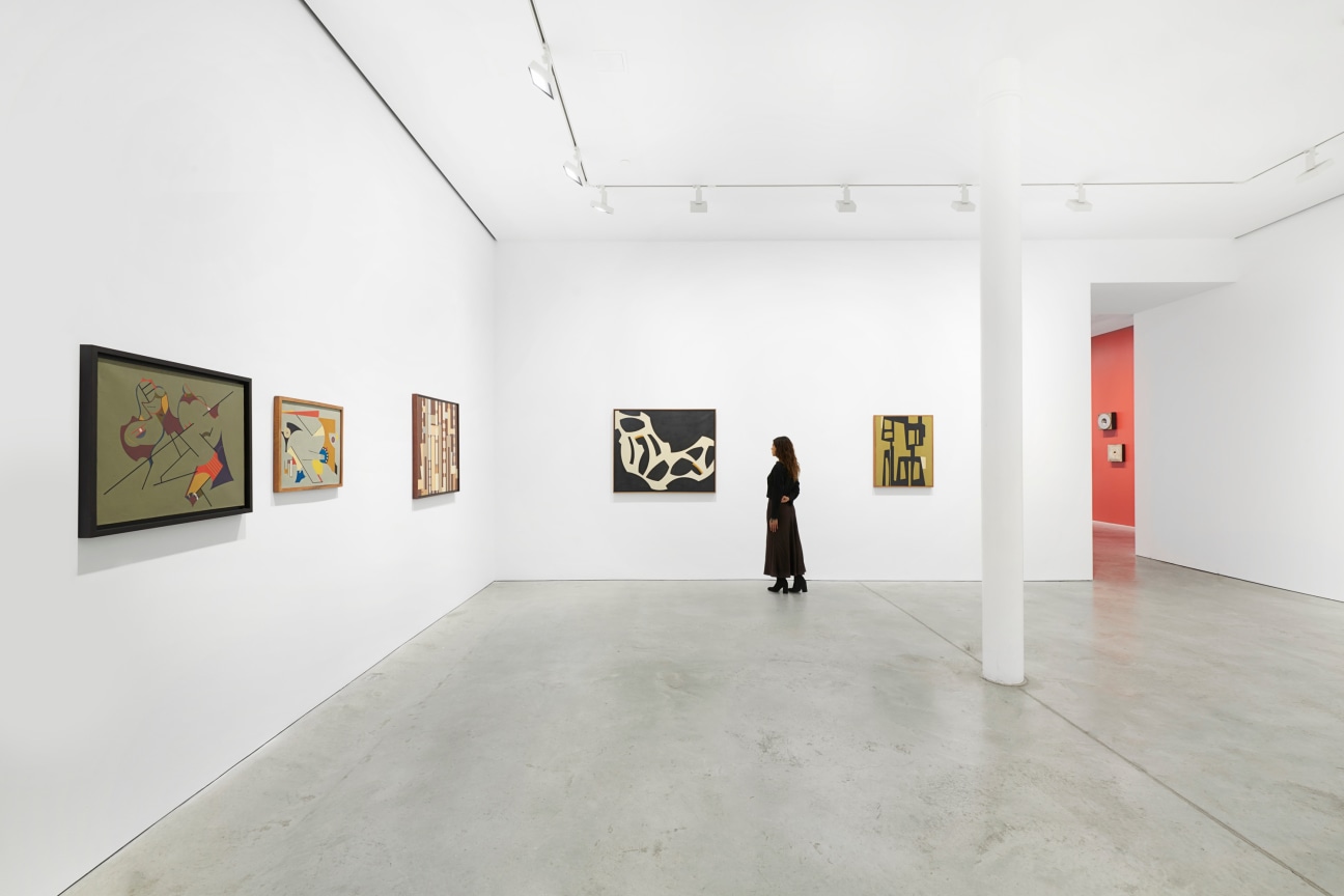 Installation view, Elsa Gramcko, The Invisible Plot of Things, James Cohan, 48 Walker Street, January 6 - February 15, 2023