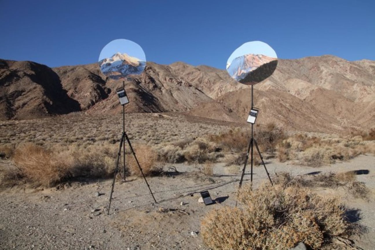 , RICHARD T. WALKER,&nbsp;outside of all things, 2013, 2 channel HD installation, Duration: 7:51 minutes (excerpt)