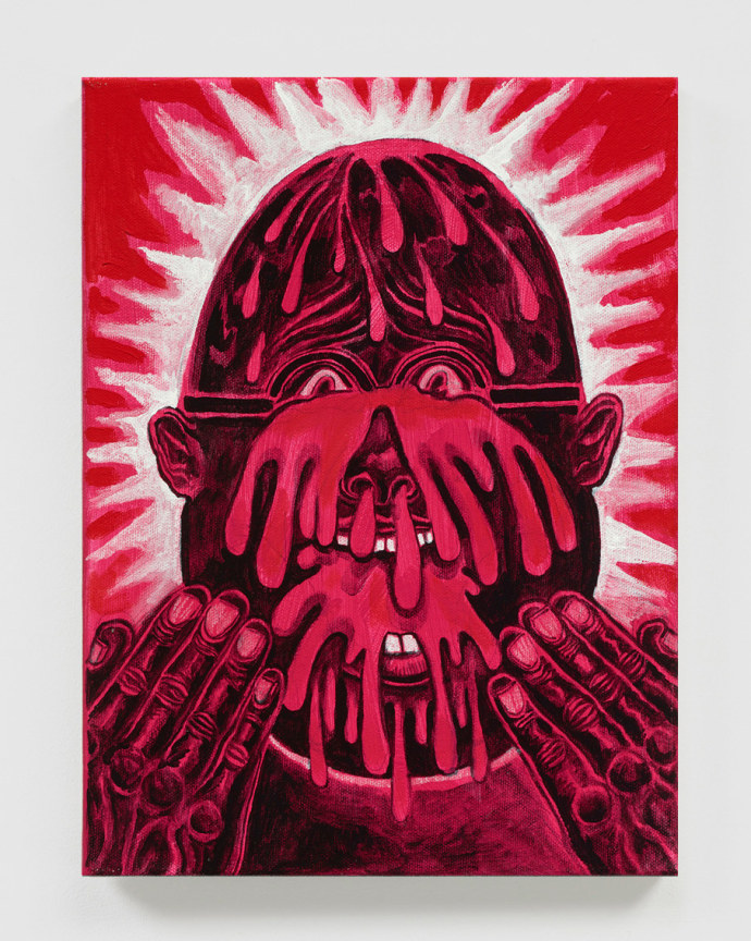 Image of TRENTON DOYLE HANCOCK's CFR, Completely Fugging Rabid, 2020