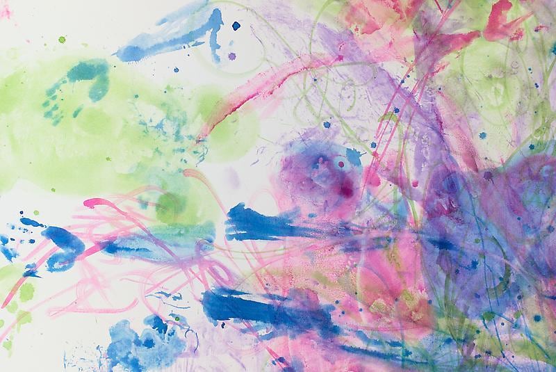 detail of abstract painting