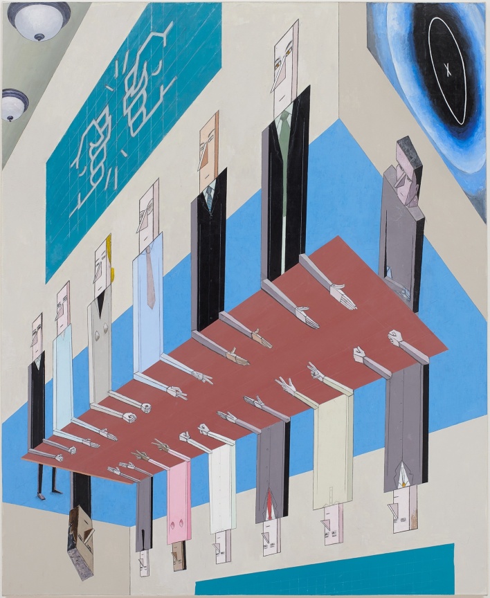 Image of MERNET LARSEN's Situation Room (Scissors, Rocks, Paper),&nbsp;2018