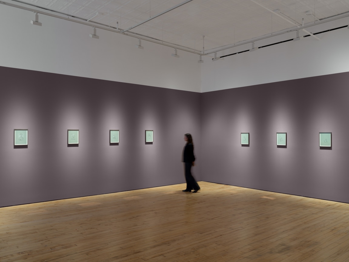 Installation view, Jesse Mockrin,&nbsp;First Romance,&nbsp;James Cohan, 52 Walker St, New York, NY, October 10 - November 1, 2025