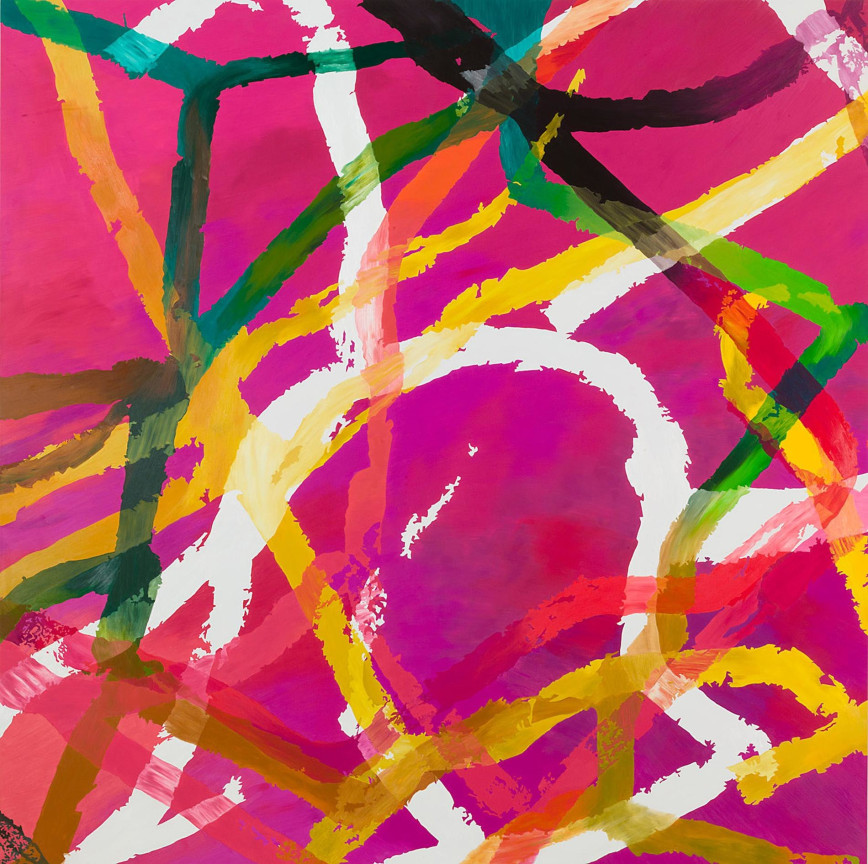 Imageof INGRID CALAME's From #423 Drawing (Tarred Over Cracks, Buffalo, NY), 2013