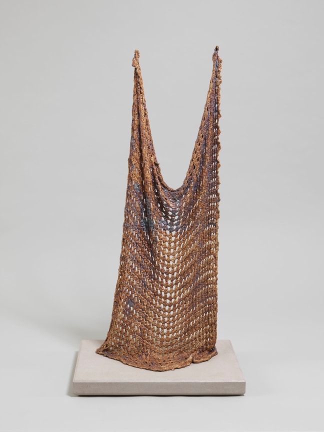 Bronze, unique, with Indiana limestone base