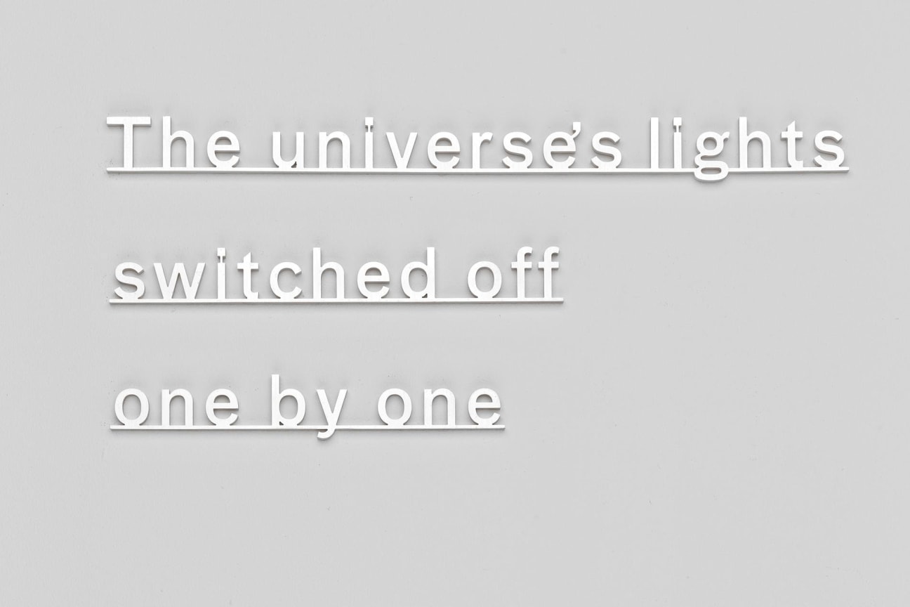 Image of KATIE PATERSON's The universe's lights switched off one by one, 2015
