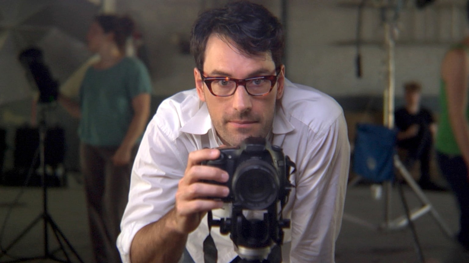 Still of OMER FAST's Looking Pretty for God (After G.W.),&nbsp;2008