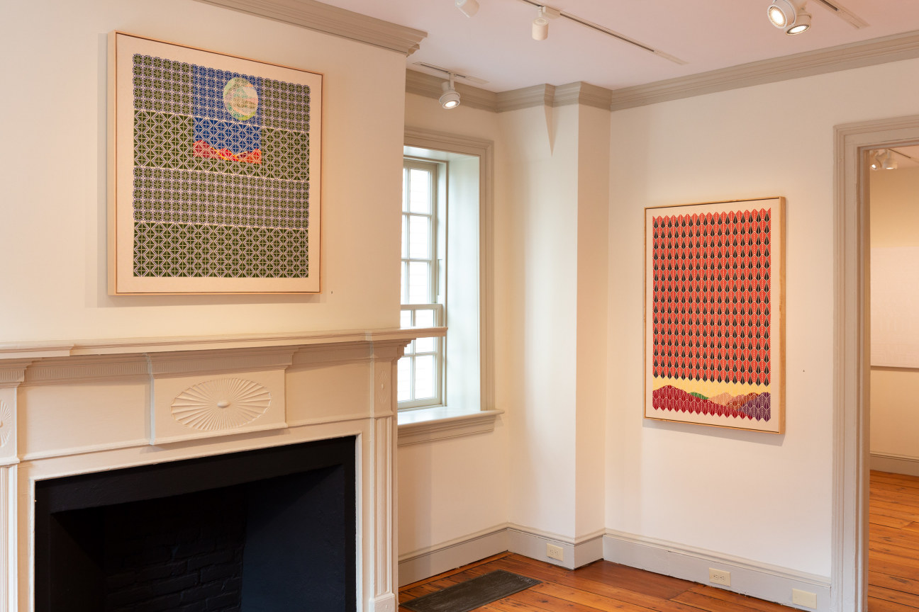 installation view of jordan nassar's Between Sky and Earth, September 14, 2019- January 5, 2020