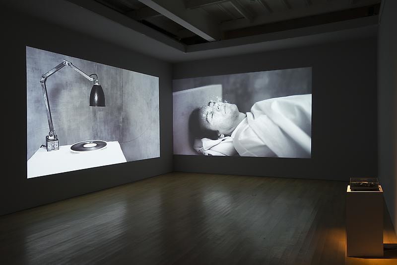 two video projections