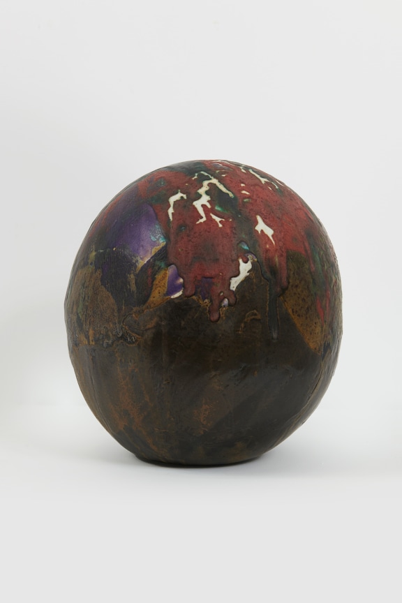 Image of TOSHIKO TAKAEZU's Untitled (Moon), ca. 1990s (with rattle)