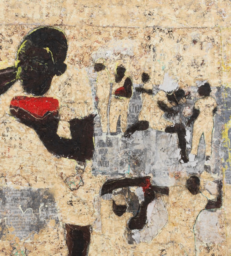 Detail image of Kaloki Nyamai's &quot;Isyo Sina Moyo&quot;, 2023