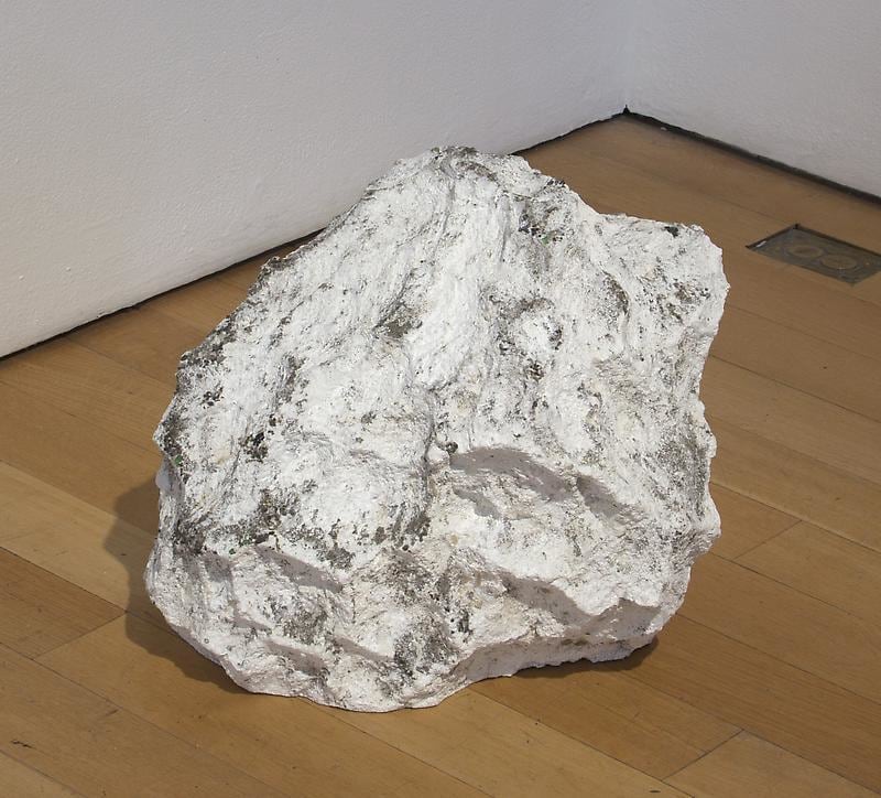 Image of SPENCER FINCH's Lump (of concrete) Mistaken for a Pile (of dirty snow) #1 2010