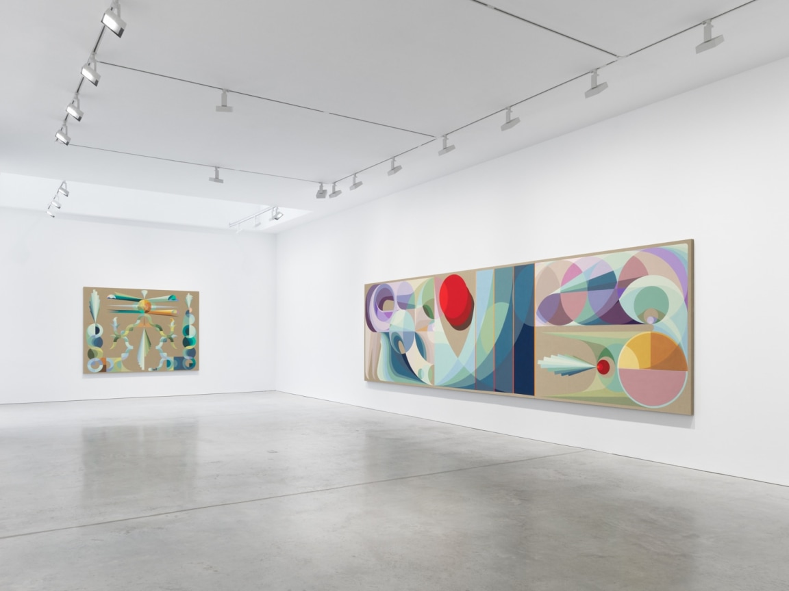 Installation view, Eamon Ore-Giron,&nbsp;Conversations with Snakes, Birds, and Stars,&nbsp;James Cohan, New York, NY, November 7 - December 20, 2025