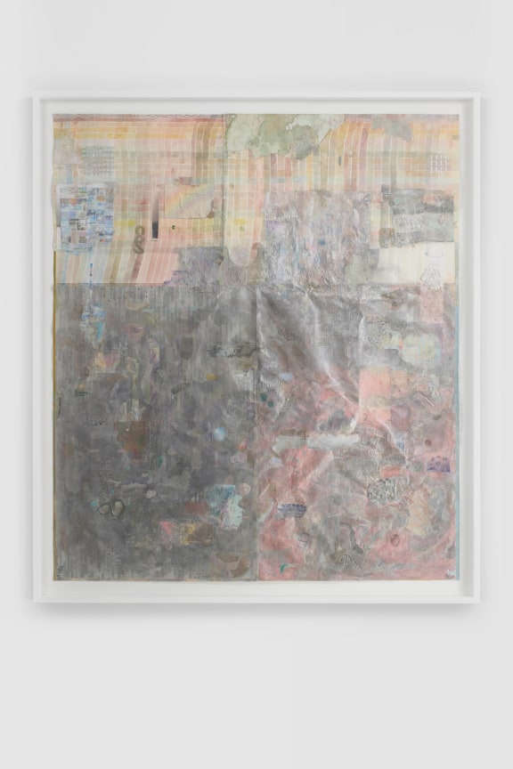 A mixed-media portrayal of abstraction by SIMON EVANS&trade;.