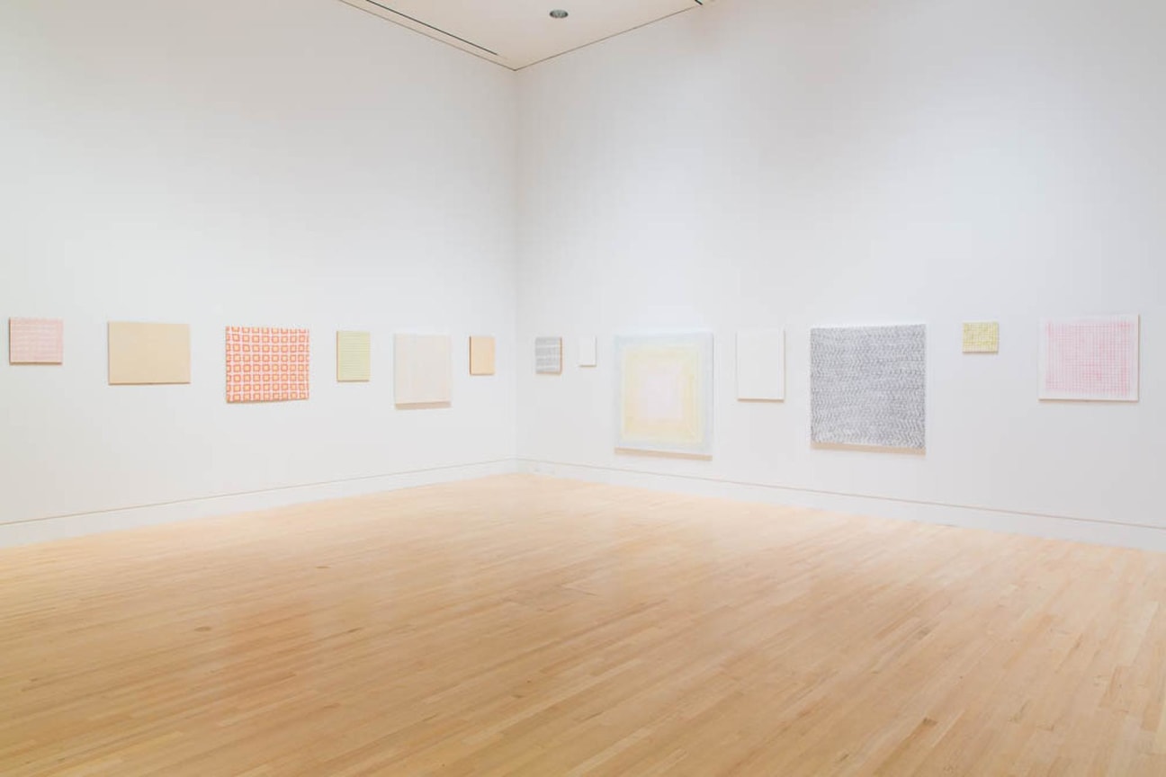 Installation view: Michelle Grabner: Weaving Life Into Art