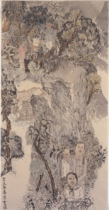 Image of YUN-FEI JI's Three Men Standing, 2009