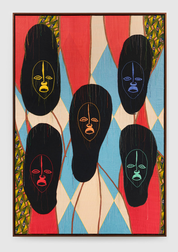 Image of YINKA SHONIBARE, CBE Abstract Spiritual V, 2023