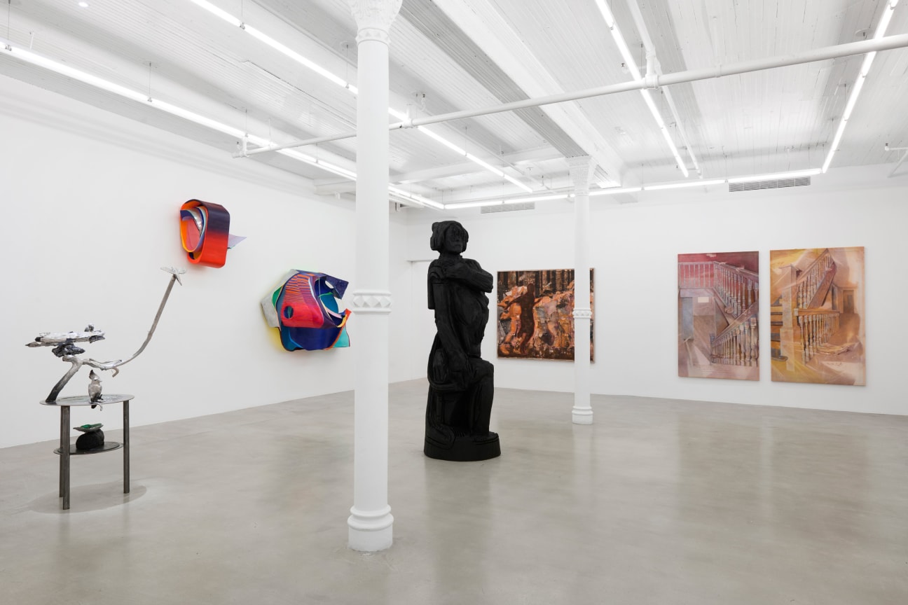 Installation view, NXTHVN Cohort 06,&nbsp;The Things Left Unsaid, James Cohan, 291 Grand St, New York, NY, May 8 - June 21, 2025.