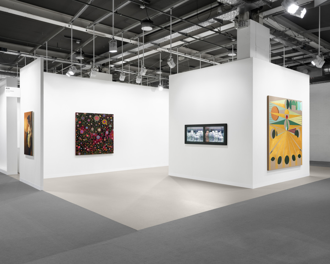 Installation View, James Cohan at Art Basel, Booth R20, Basel, Switzerland, June 19-22, 2025