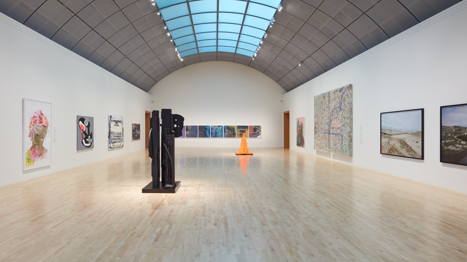 Installation View, Firelei B&aacute;ez, South East North West: New Works from the Collection, San Jose Museum of Art, CA, October 30, 2020 - September 19, 2021